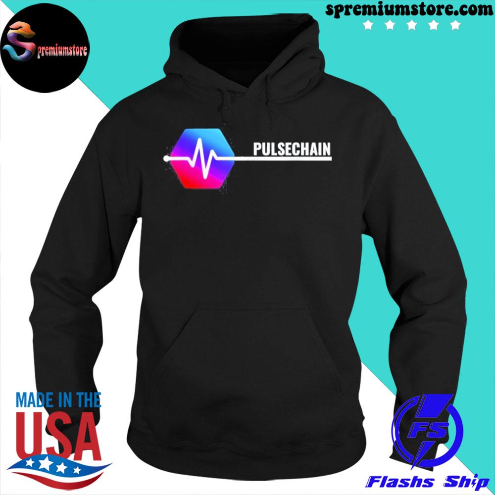 Pulsechain pls crypto cryptocurrency hex staker logo shirt
