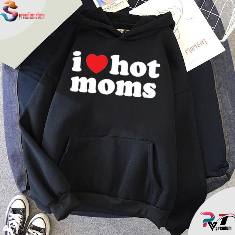 Danny Duncan I Heart Hot Moms Blue Hoodie