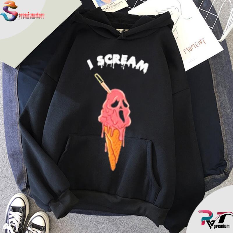 pink ice cream hoodie