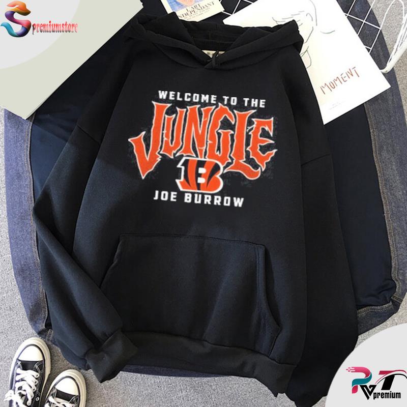 Fanatics Branded Joe Burrow Black Cincinnati Bengals Jungle Joe T