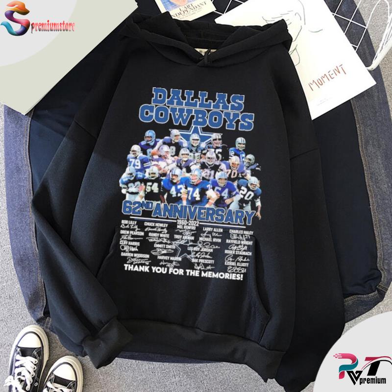 Premium Dallas Cowboys 62nd anniversary 1960 2022 thank you for