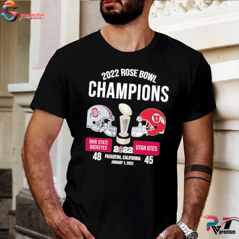 Ohio State Buckeyes Football Champions 2021 2022 Rose Bowl T-Shirt, hoodie,  sweater, long sleeve and tank top