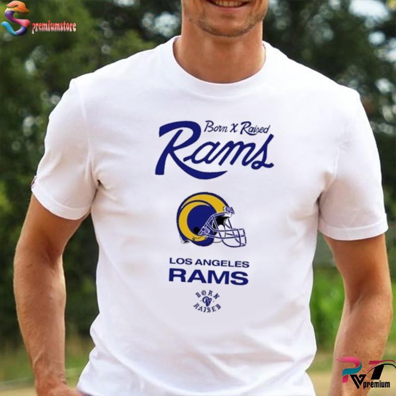 Born X Raised Cream Los Angeles Rams Classic T-Shirt - REVER LAVIE