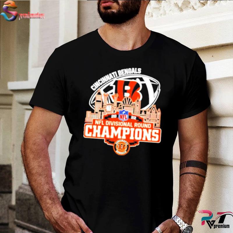 Cincinnati Bengals City Skyline 2022 AFC North Division Champions shirt,  hoodie, sweater, long sleeve and tank top