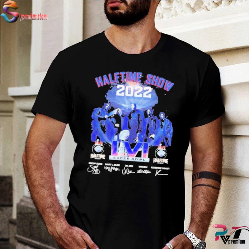 Halftime Show 2022 Lvi Super Bowl Signatures Shirt - Granpa shirts