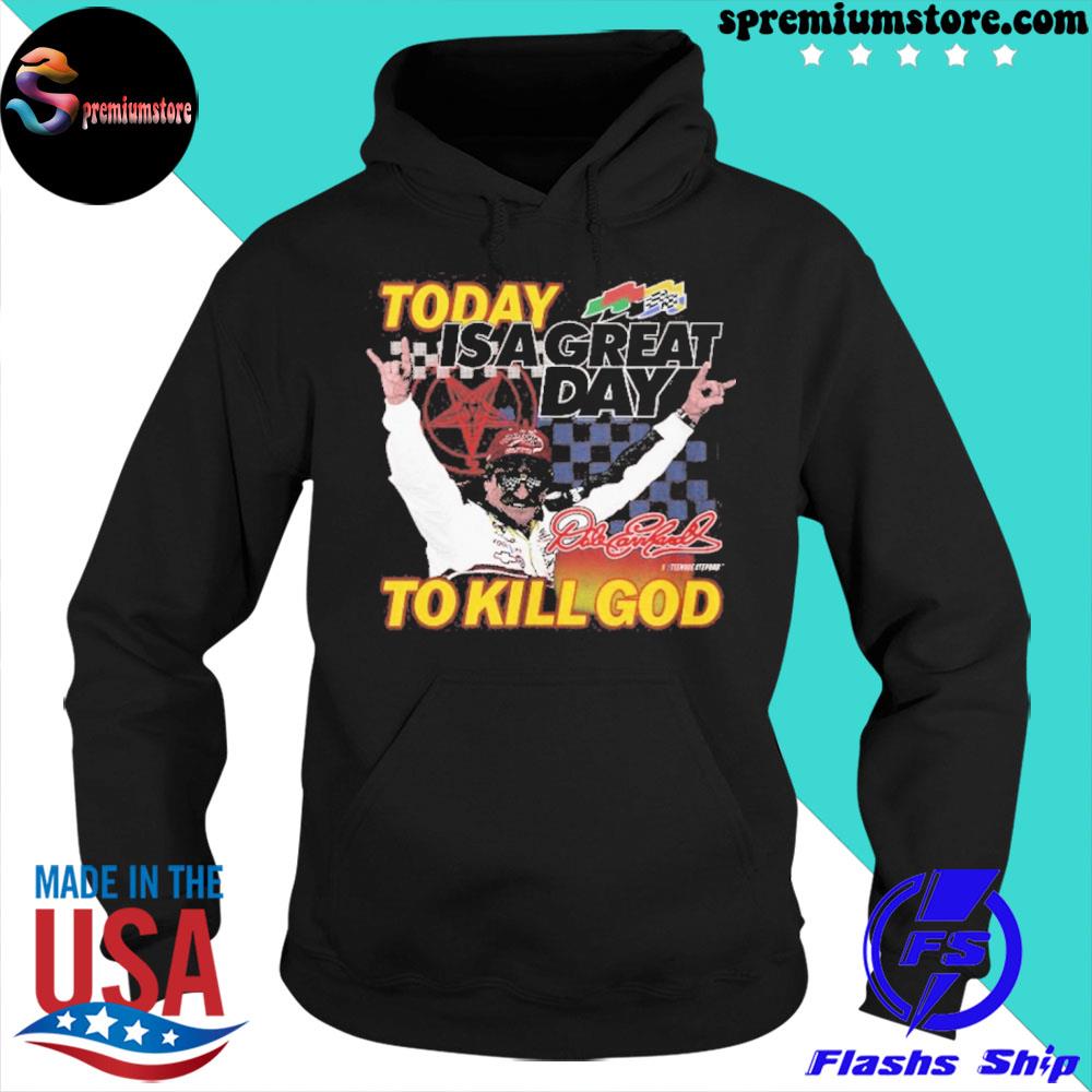 2024 Today is a great day to kill god s hoodie-black