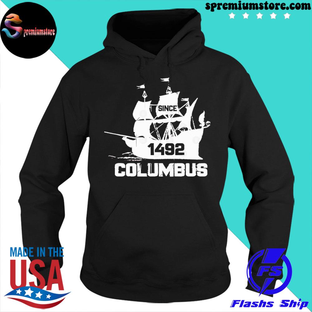 Columbus day vintage gift s hoodie-black