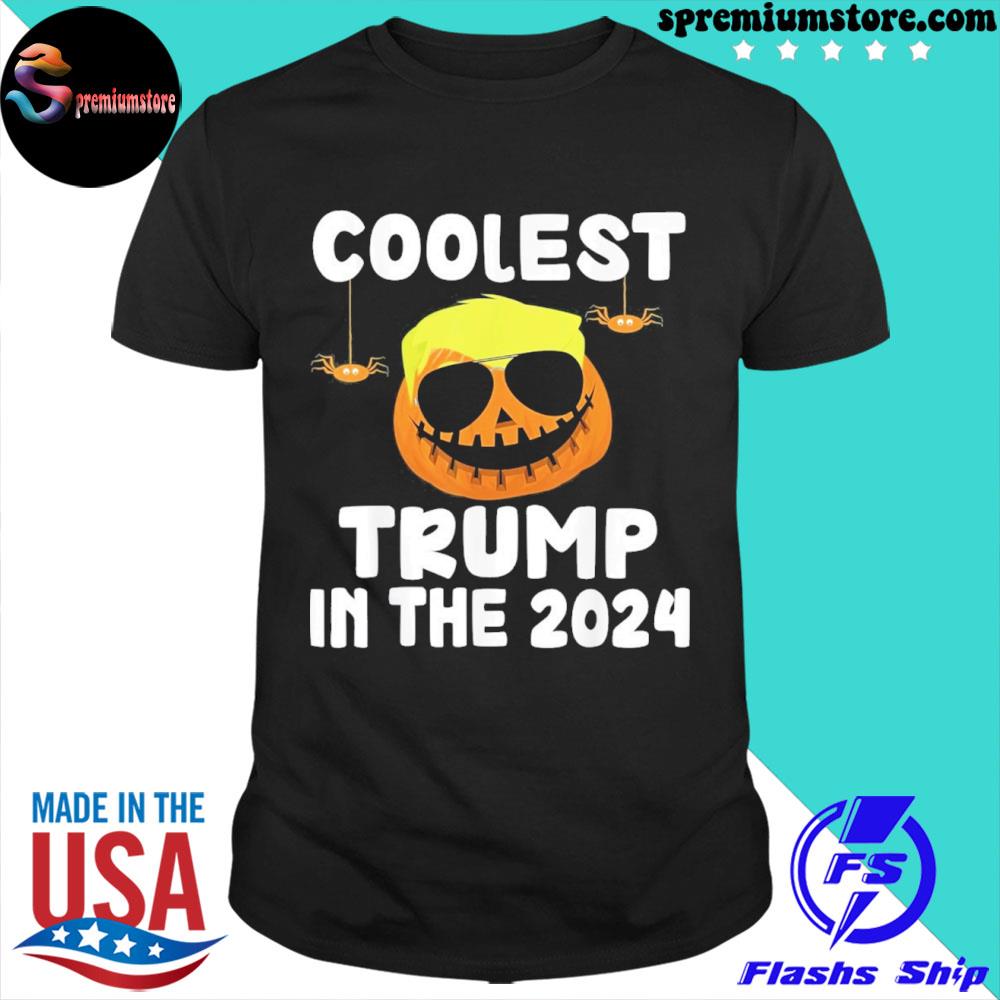 Coolest Trump in the 2024 halloween Trump pumpkin shirt