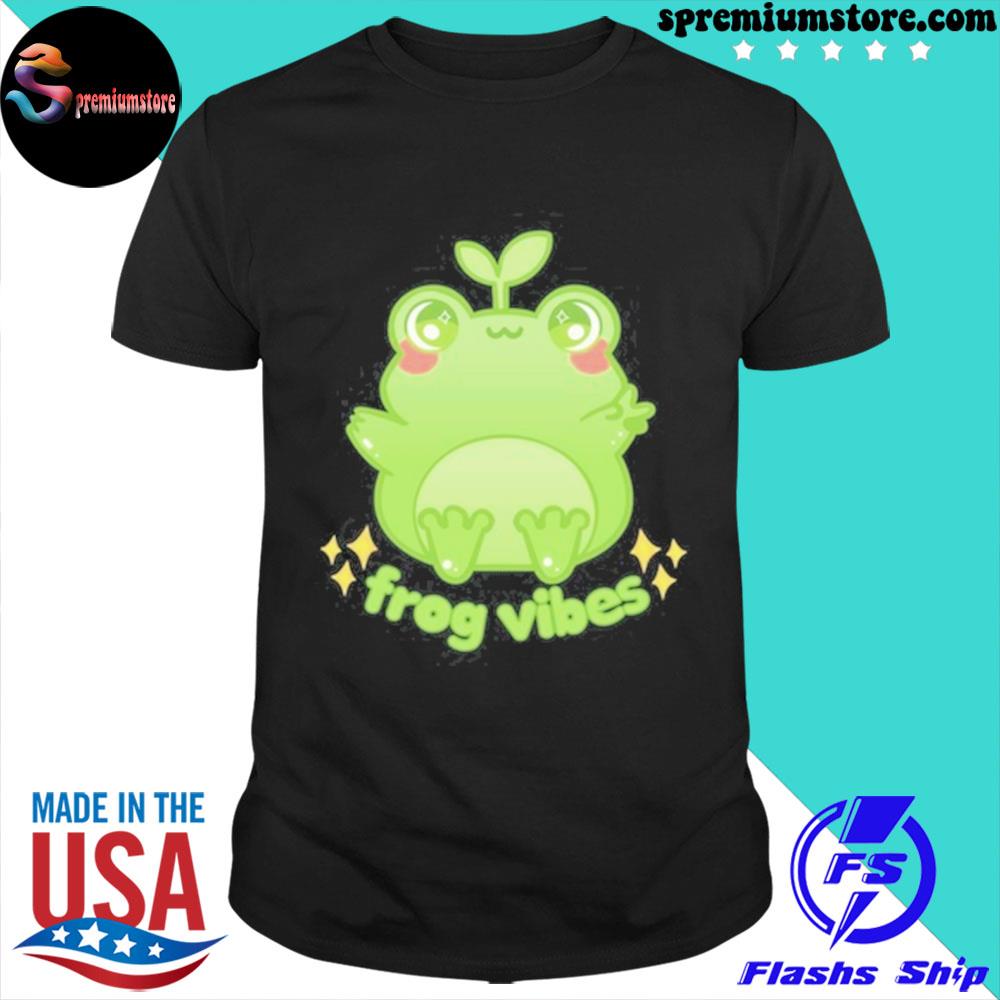 Froggy crossing frog vibes youth shirt