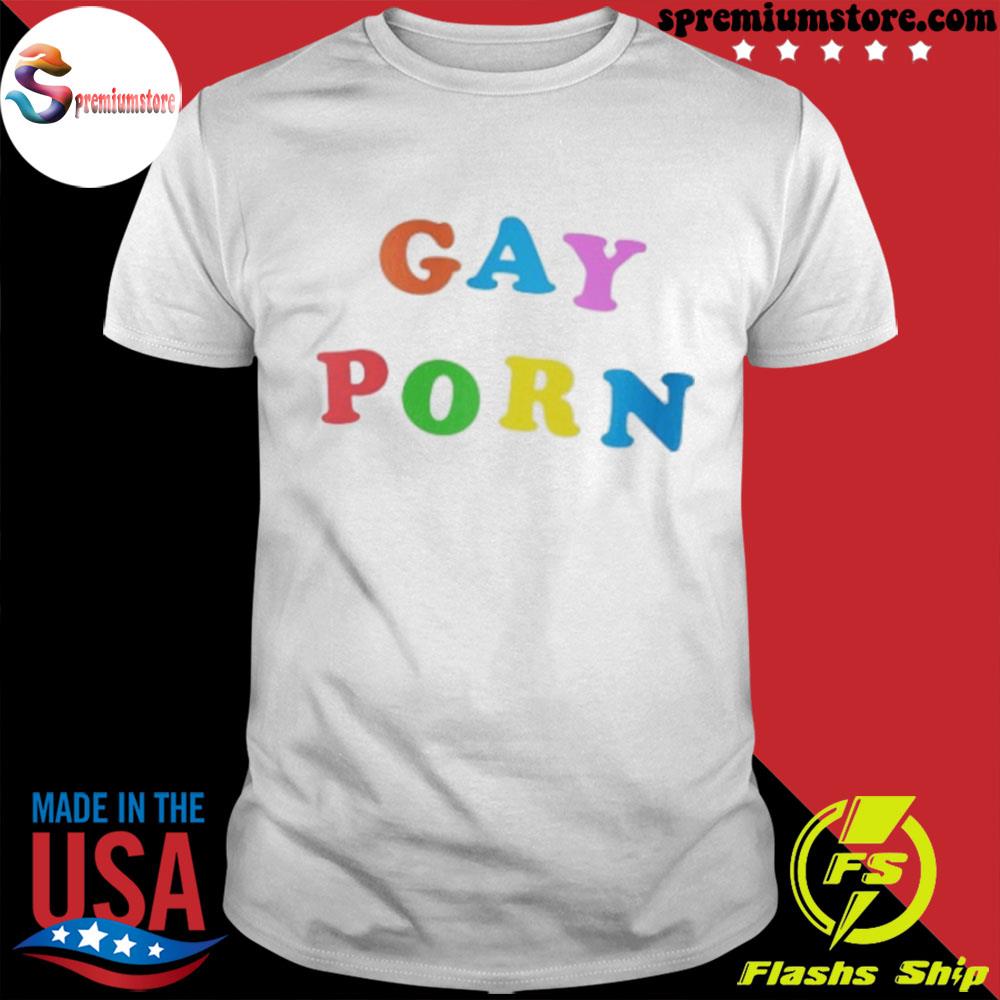Gay porn shirt
