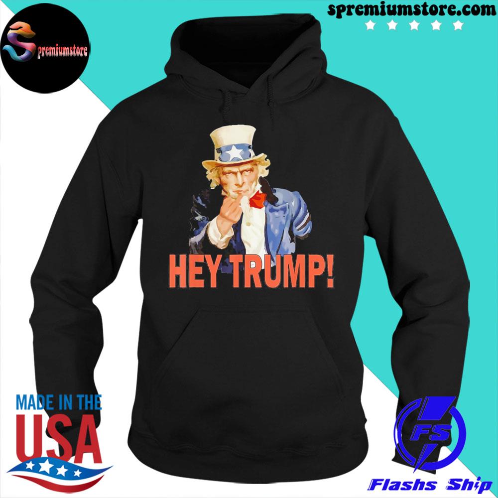 Hey trump! s hoodie-black