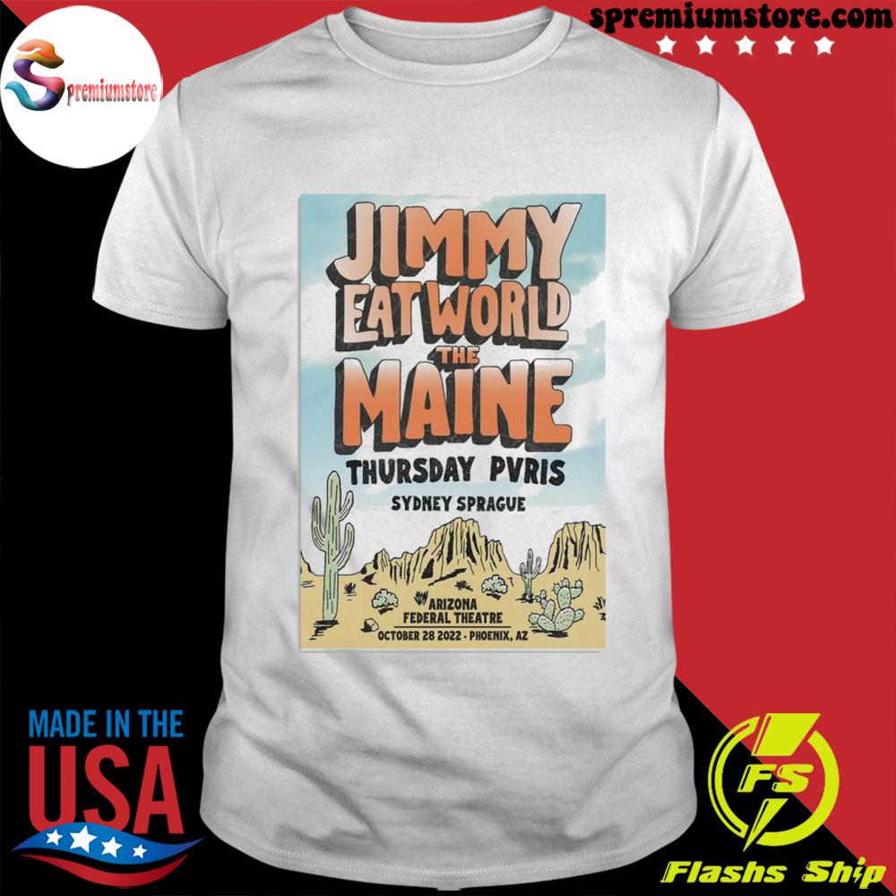 Jimmy eat world the Maine october 28 2022 phoenix az poster shirt