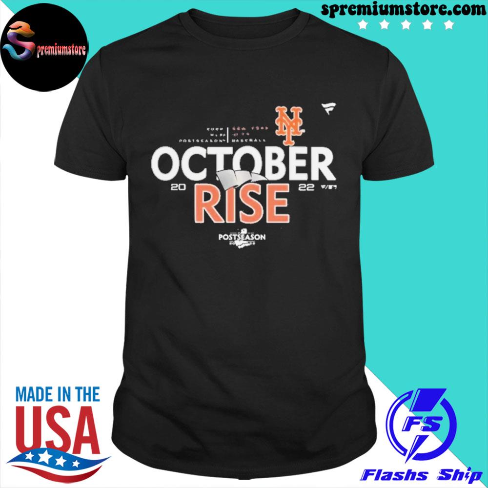 October rise postseason 2022 new york mets shirt