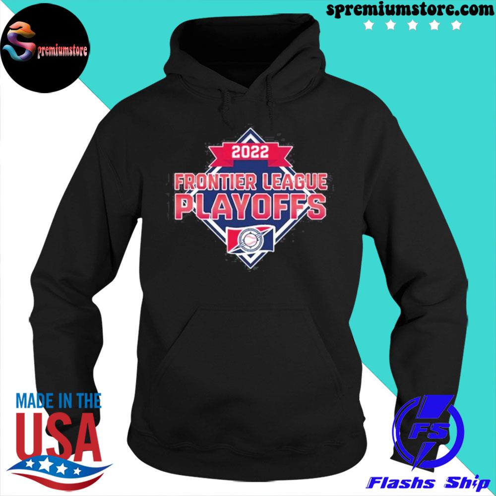 Official frontier league wild card 2022 logo s hoodie-black