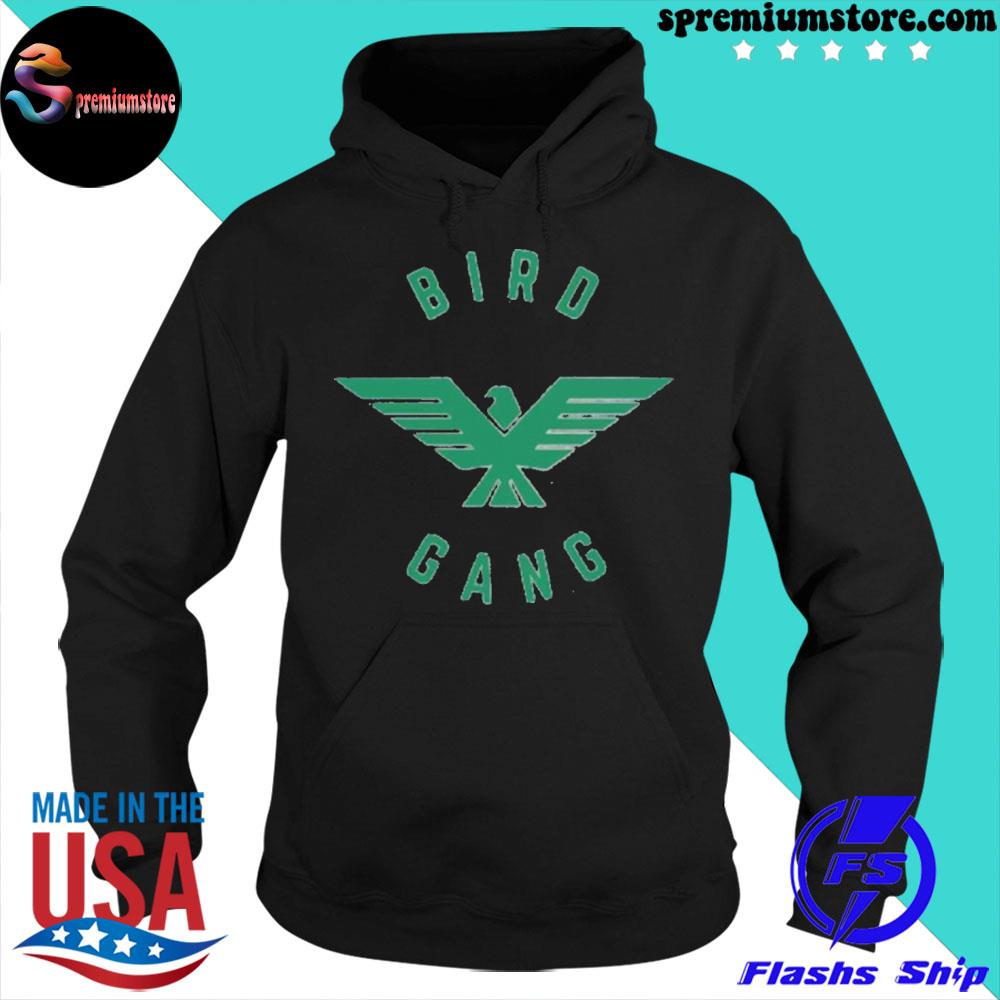 Official philadelphia eagles green bird gang s hoodie-black
