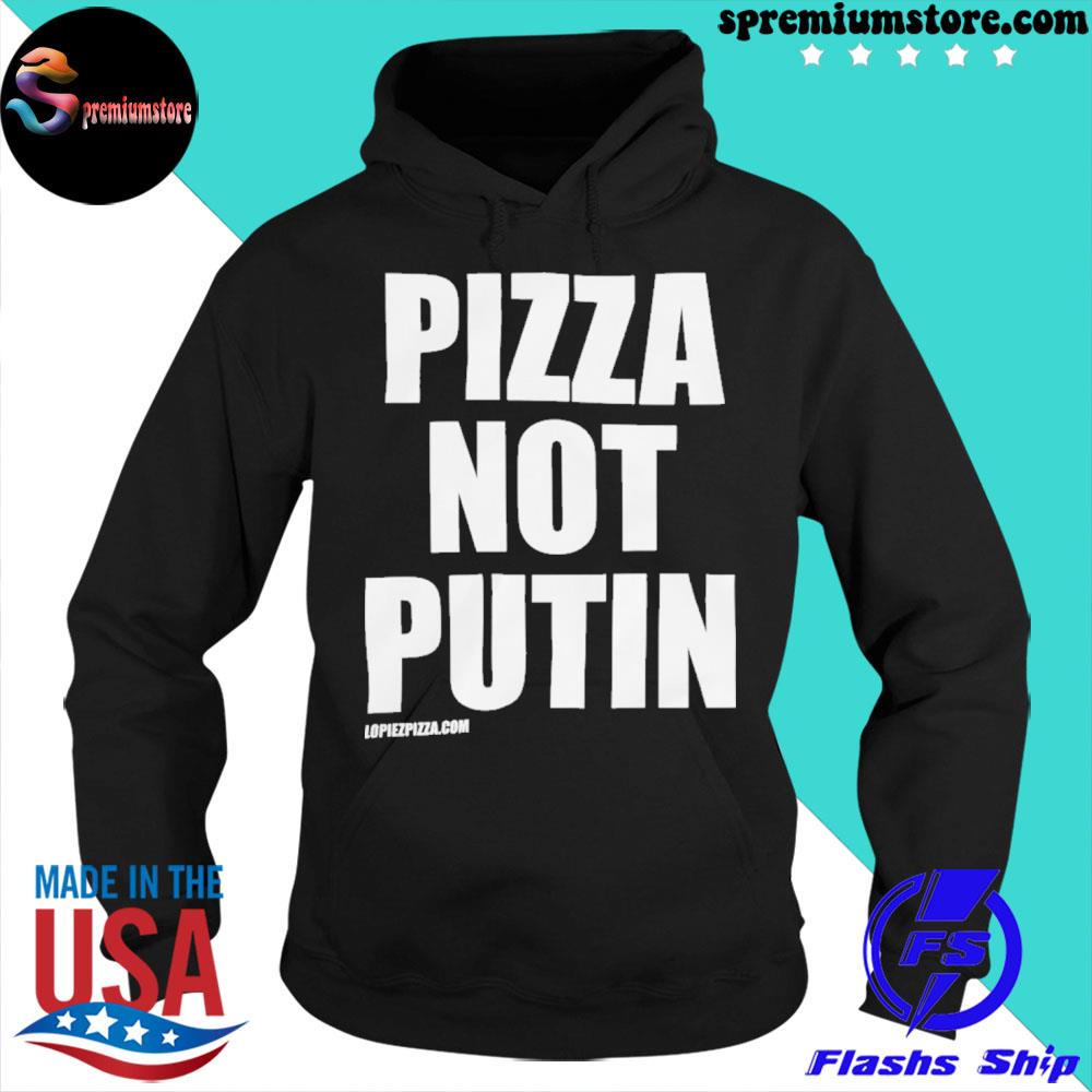 Official pizza not putin s hoodie-black