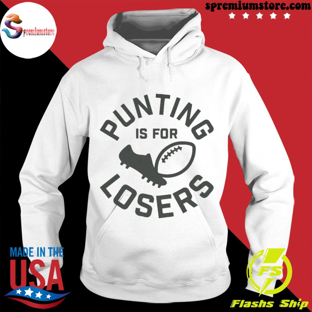 Official puting is for loser s hodie-white
