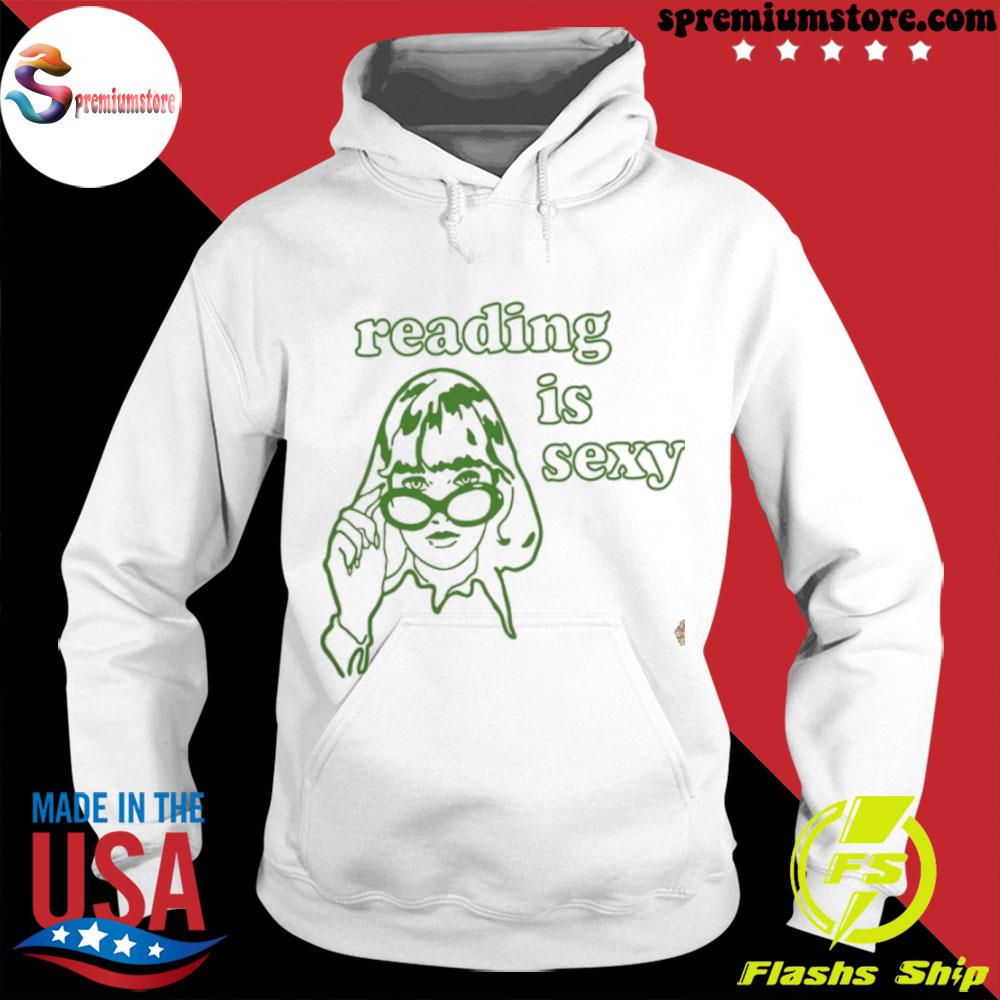 Official reading is sexy offical limited s hodie-white