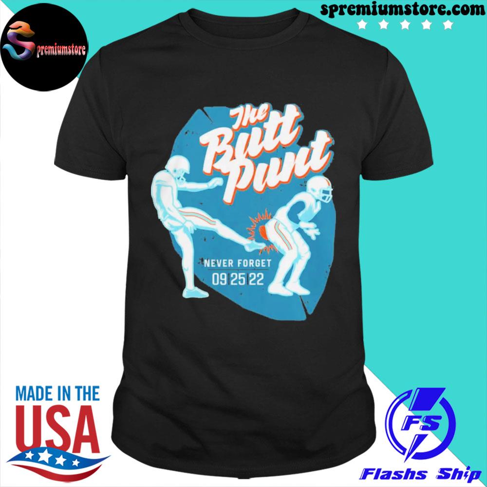 Official The butt punt never forget 09 25 22 t-shirt