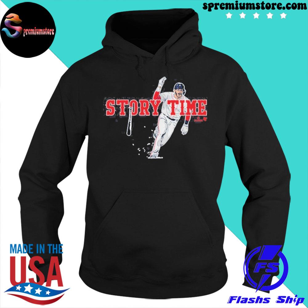 Official trevor Story Time Shirt hoodie-black