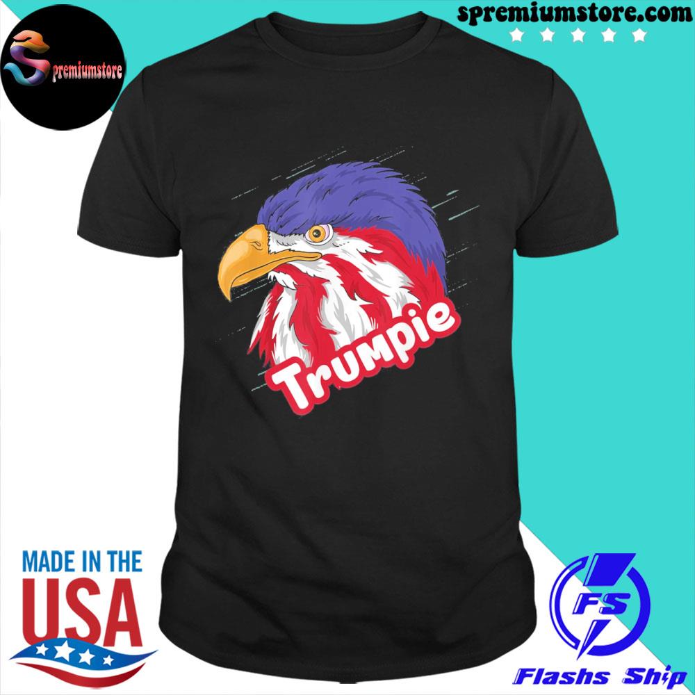 Official trumpie antI Biden American eagle flag shirt