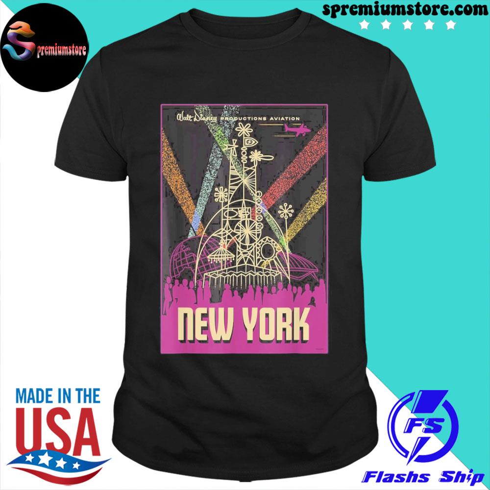 Official walt’s Plane Travel Poster New York Shirt