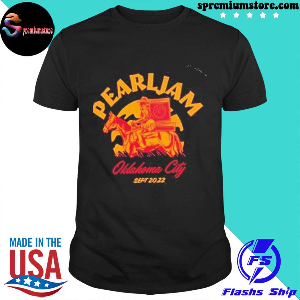 Pearl Jam Oklahoma City Sept 20.22 Shirt