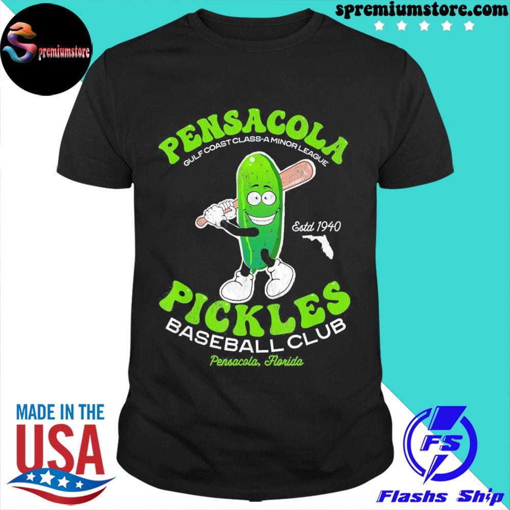Pensacola pickles minor league retro baseball team shirt
