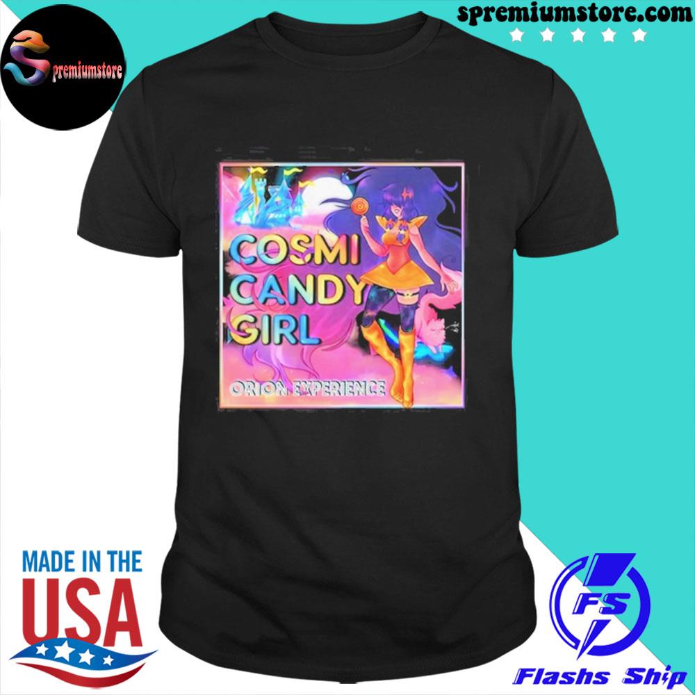 The orion experience cosmicandy girl shirt
