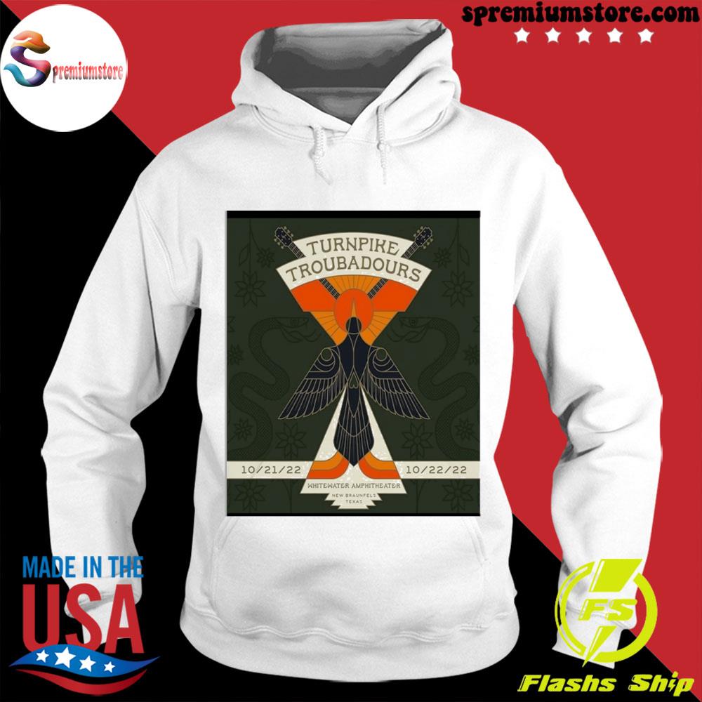 Turnpike Troubadours New Braunfels Texas Poster hodie-white