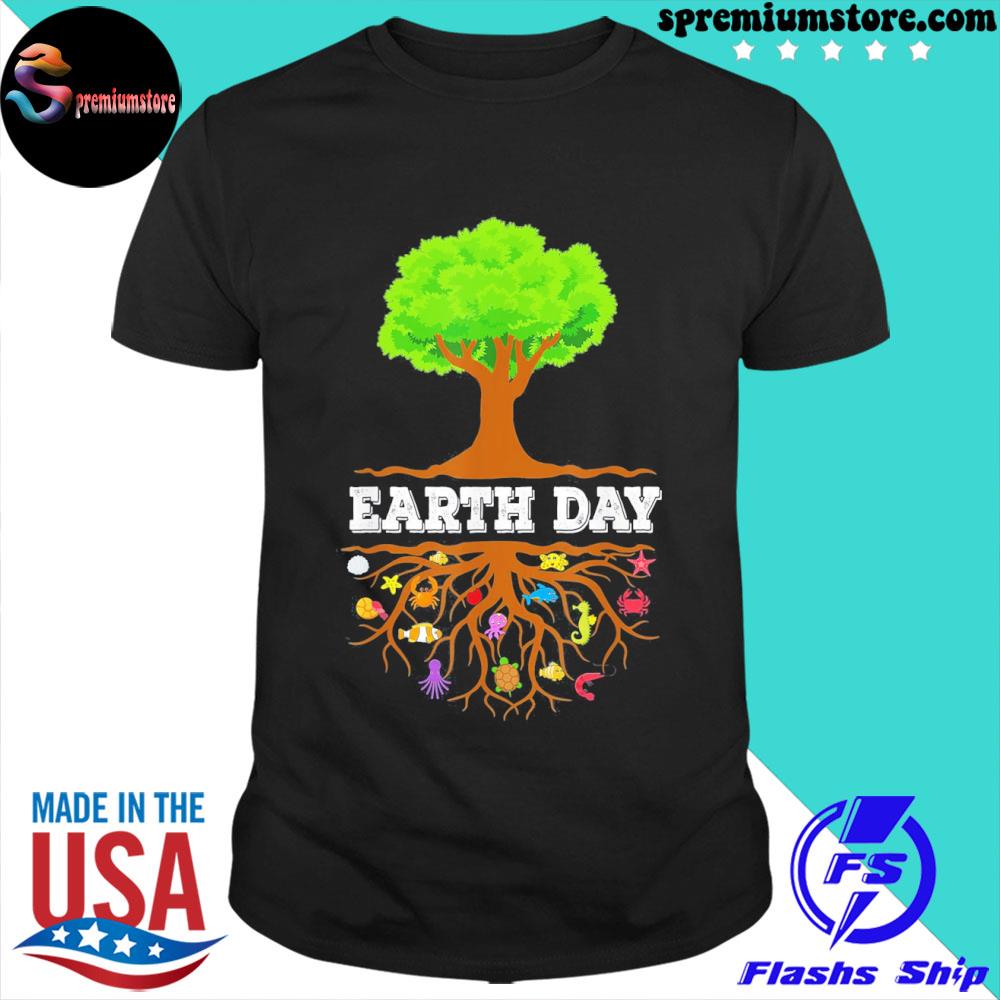 Official earth day for kids women men happy earth day shirt