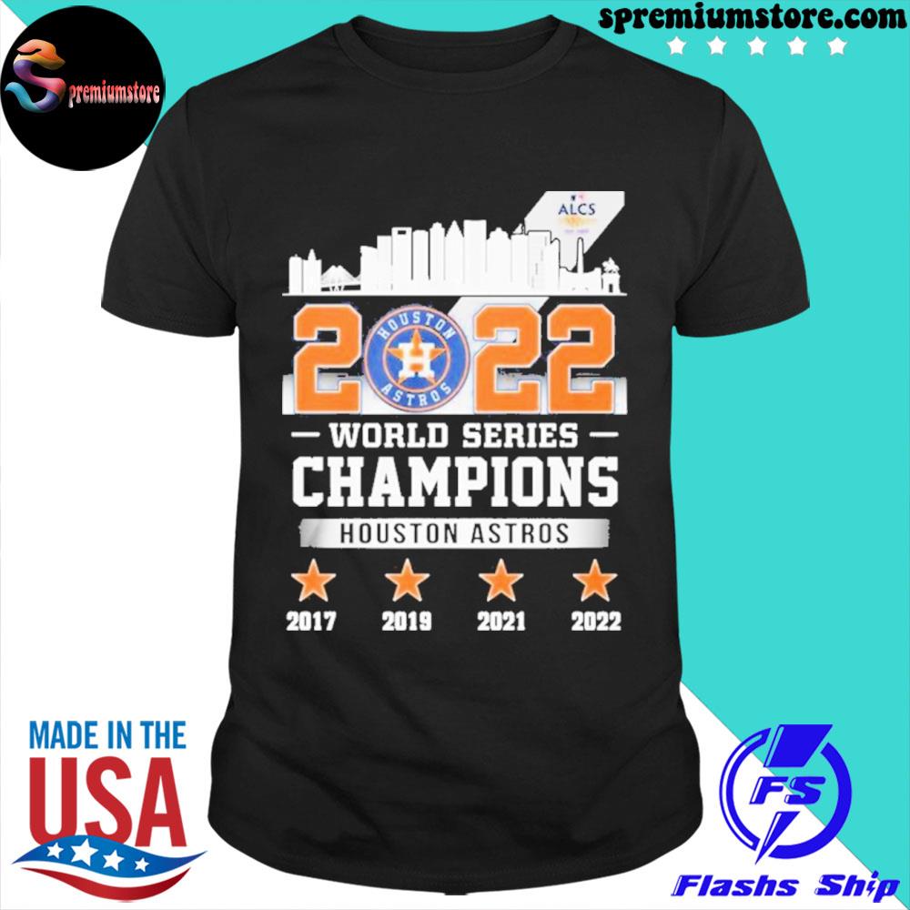 Official houston Astros World Series Champions 2017-2022 Shirt