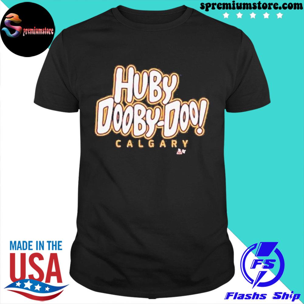 Official jonathan Huberdeau Huby Dooby Doo Calgary Shirt
