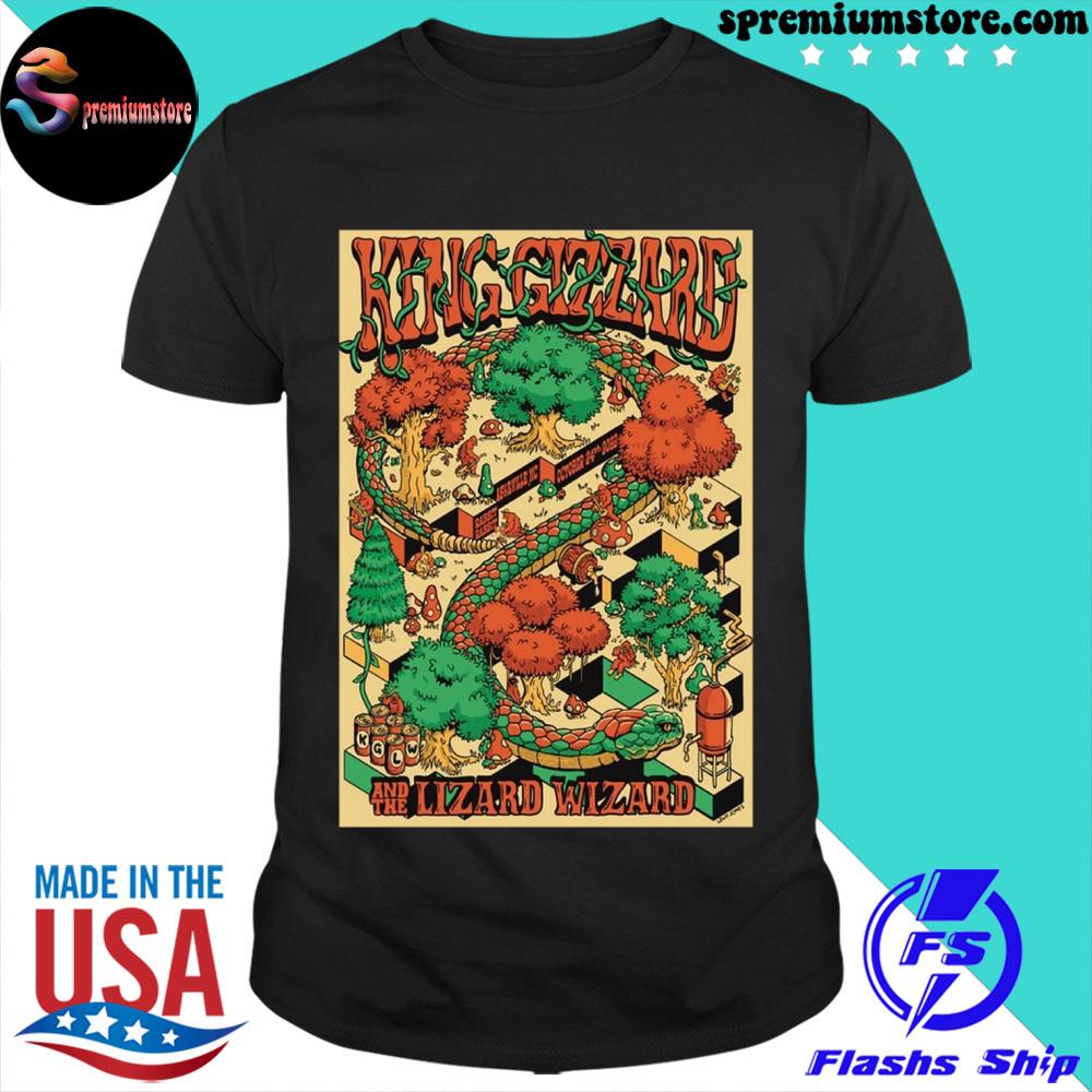 Official king Gizzard And The Lizard Wizard Poster 2022 shirt