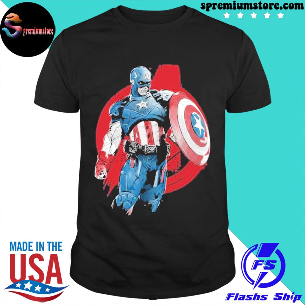 Official marvel captain America shirt