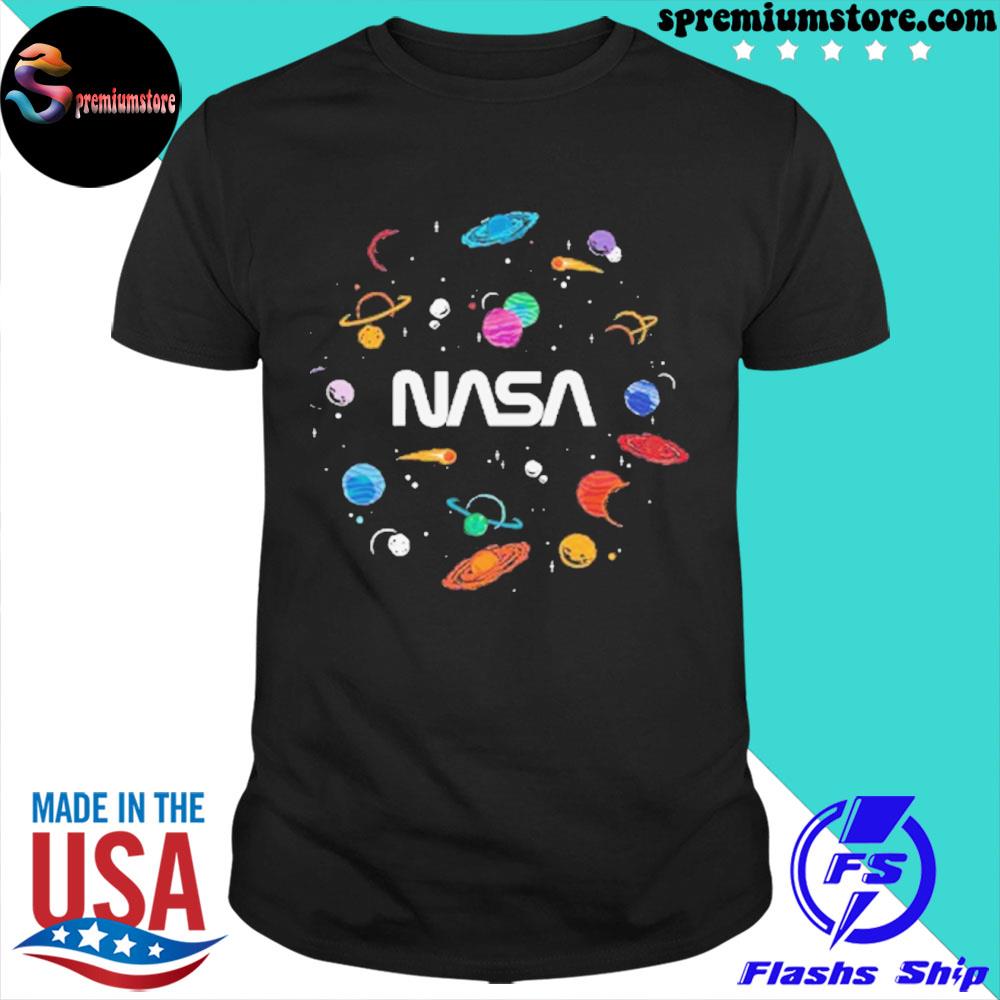 Official nasa Planets Vintage Nasa T-Shirt