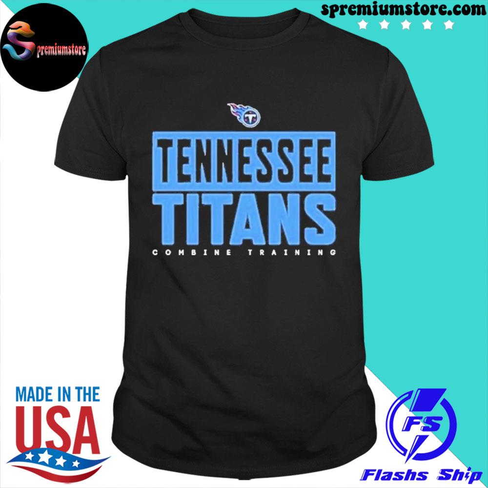 Official tennessee Titans Nfl Combine Training Shirt