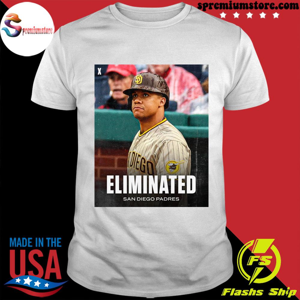 Official the Padres have been eliminated from the MLB playoffs shirt
