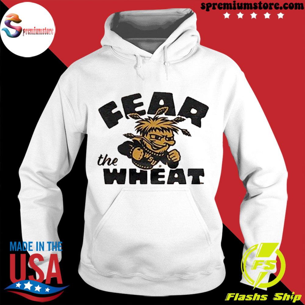 Official wsu Fear The Wheat Shirt hodie-white
