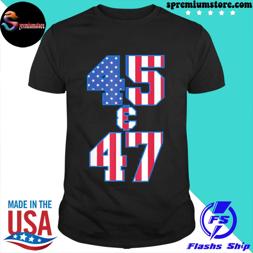 Official 45 and 47 vote Trump shirt