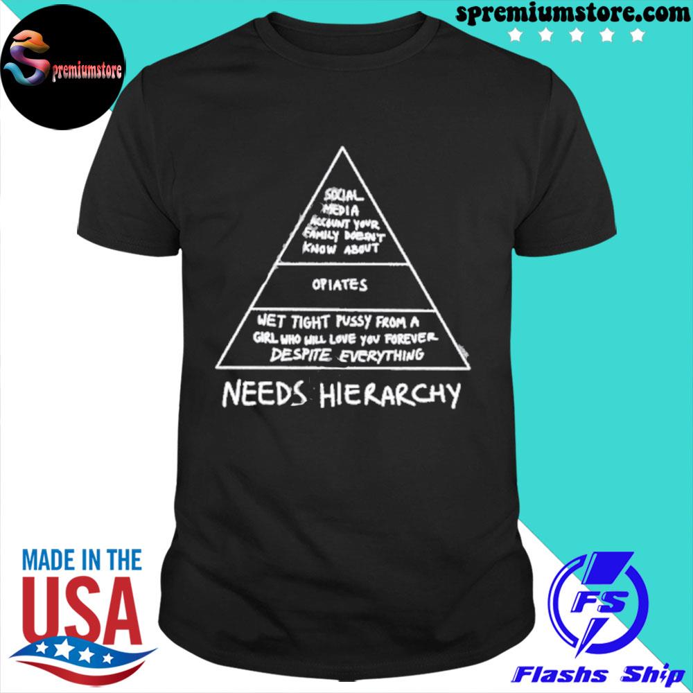 Official account Your Family Doesn't Know About Needs Hierarchy New Shirt