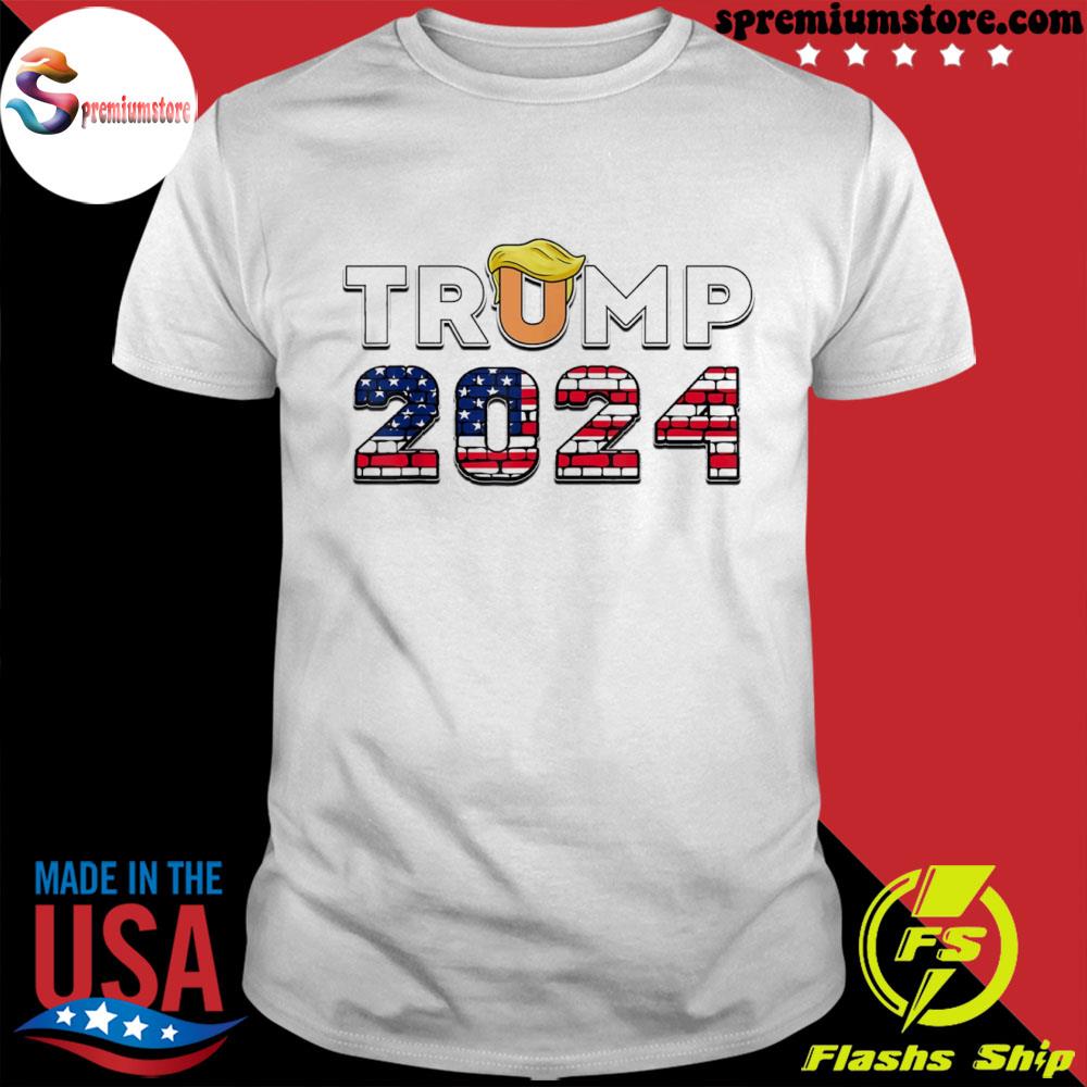 Official america first president Trump 2024 vision vote election shirt