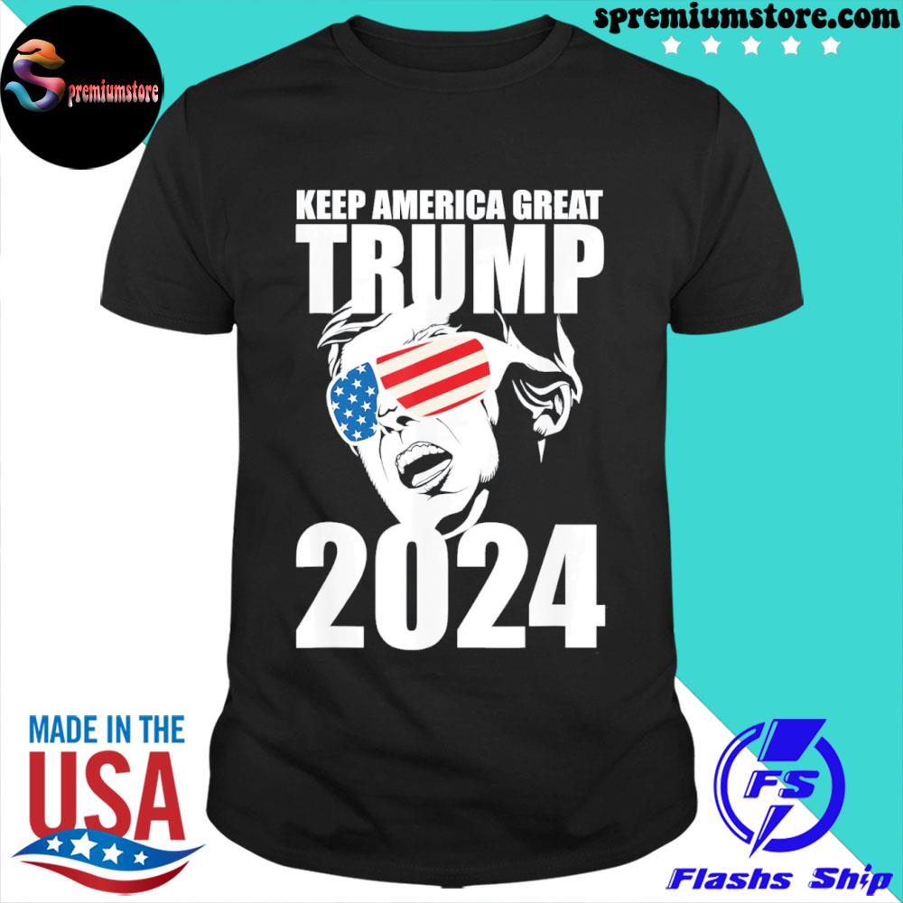 Official american Flag keep America great 47 president Donald Trump 2024 shirt