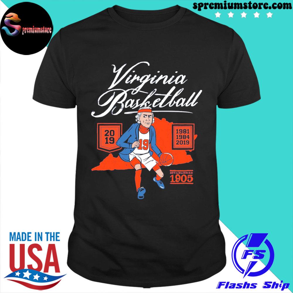 Official basketball uva thomas jefferson shirt