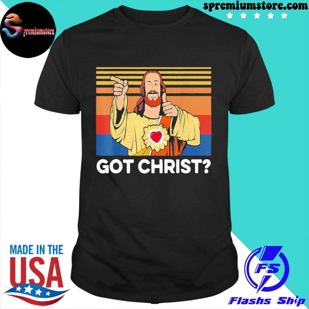 Official buddy christ Christmas cool Jesus religious christian funny shirt