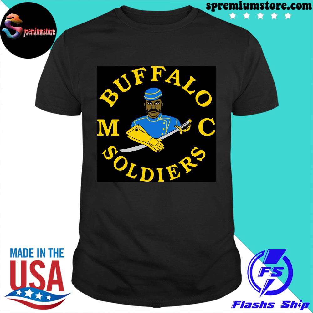 Official buffalo soldiers MC t-shirt