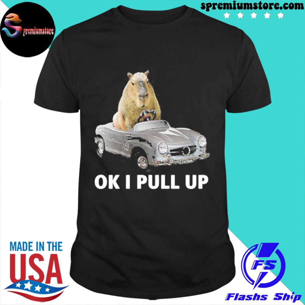 Official capybara car shirt