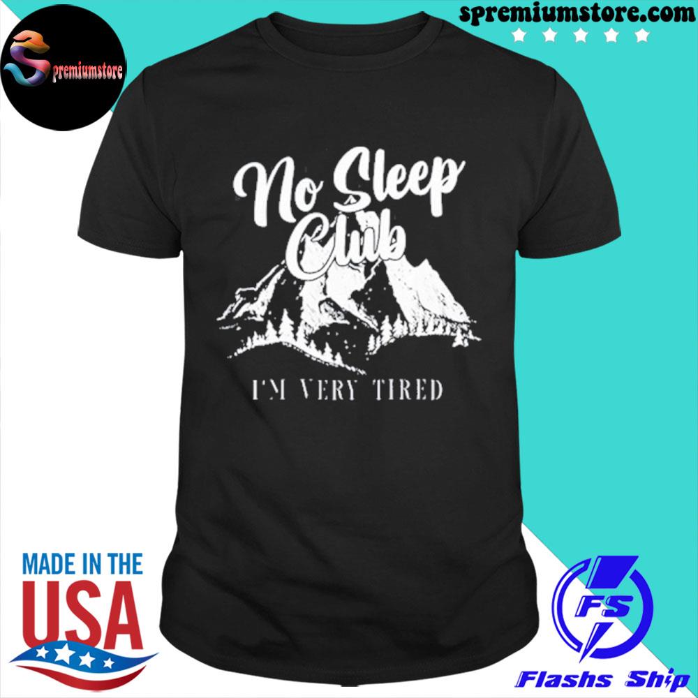 Official colleen Ballinger No Sleep Club I'm Very Tired Shirt