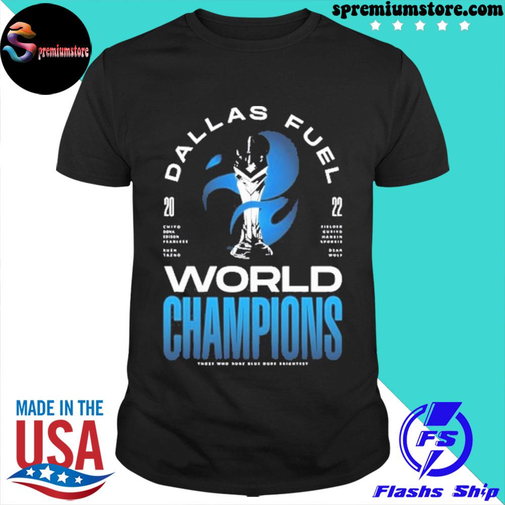 Official dallas fuel 2022 owl grand finals world champions shirt