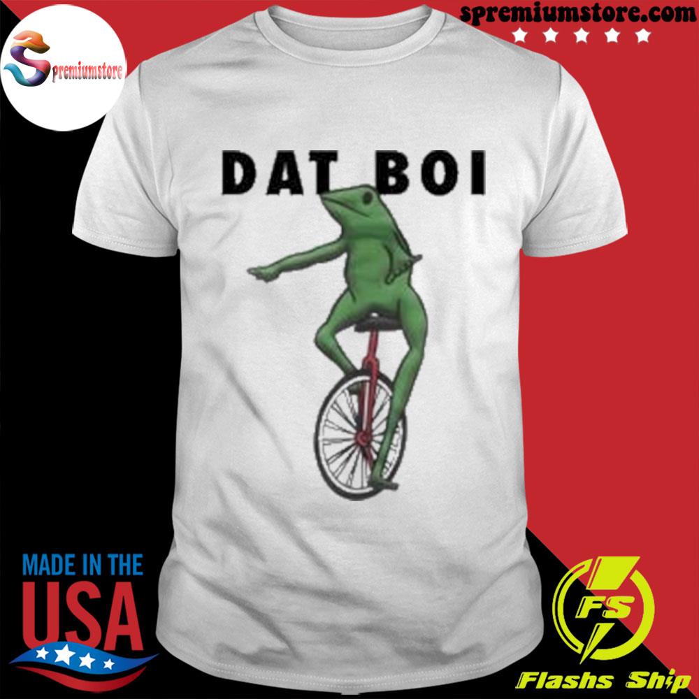 Official dat boI frog shirt